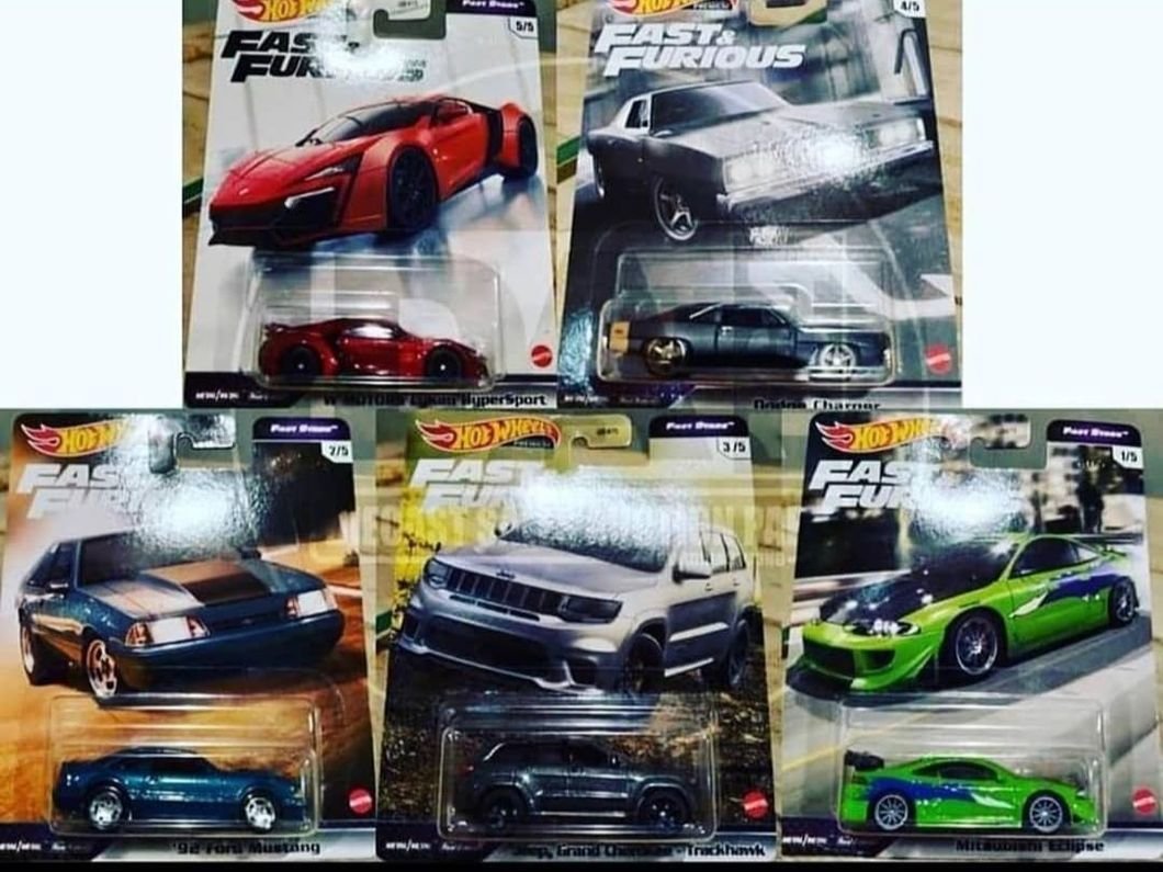MODELOS HOT WHEELS PREMIUM A ESCALA RAPIDO Y FURIOSO FAST STARS F Juguetes