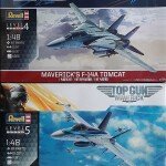 AVIONES A ESCALA 1/48 TOPGUN DE REVELL GERMANY F14 TOMCAT Y F18 SUPER HORNET $80 C/U