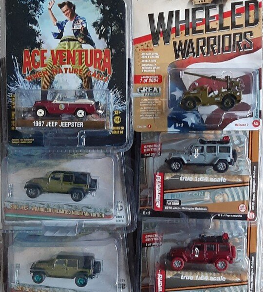 MODELO ESCALA 1/64 JEEP DESDE $15 EN ADELANTE