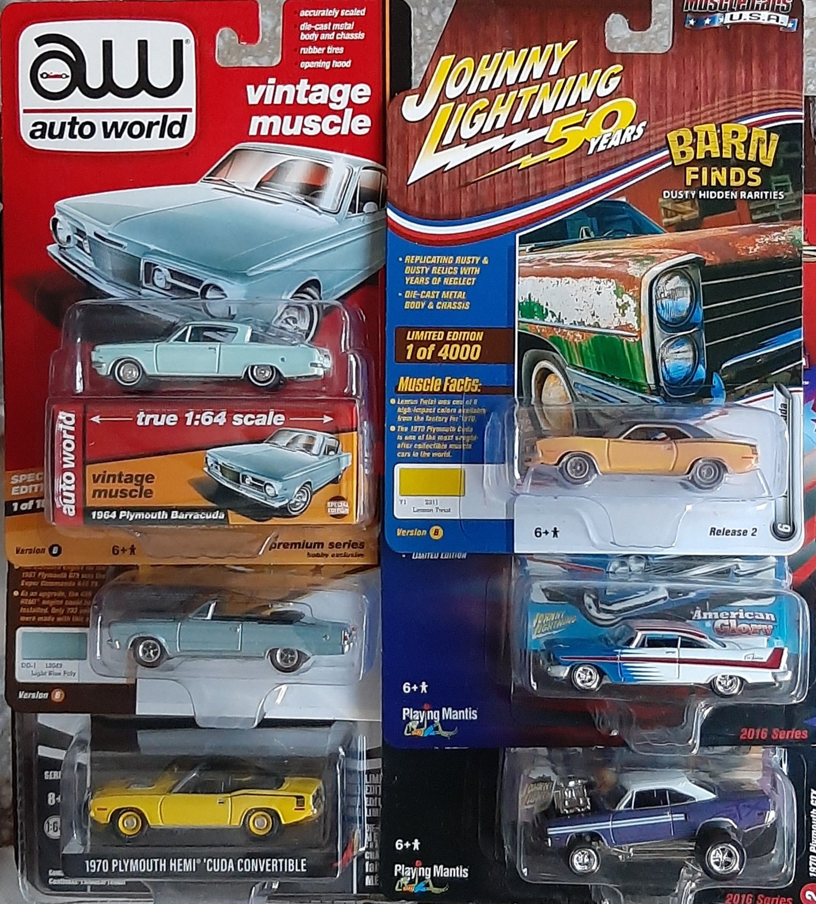 MODELO ESCALA 1/64 PLYMOUTH