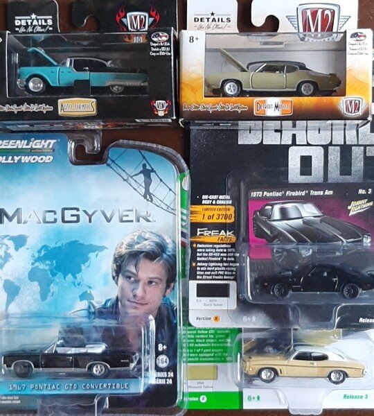 MODELO ESCALA 1/64 PONTIAC