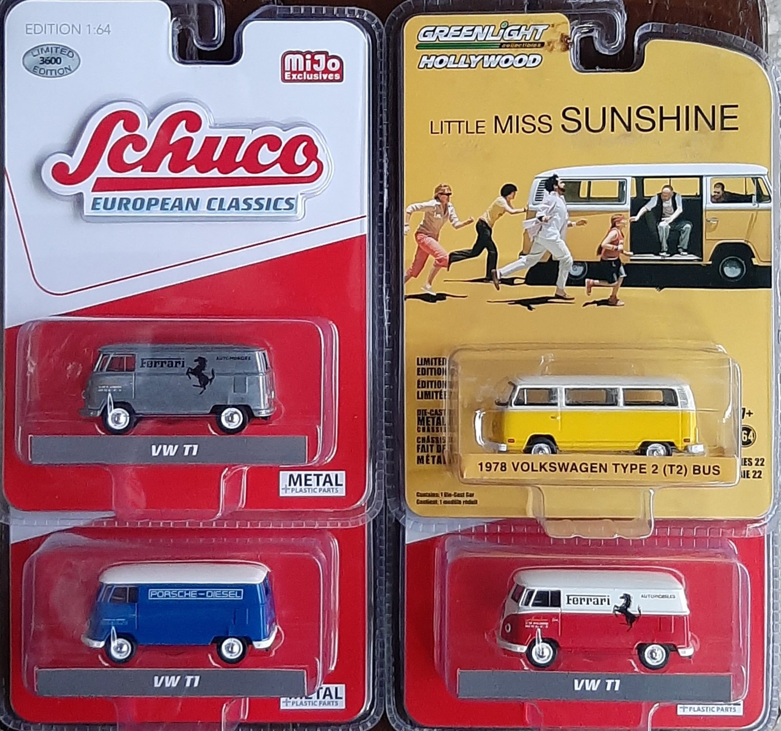 MODELO ESCALA 1/64 VOLKSWAGEN T2 DESDE $15 EN ADELANTE