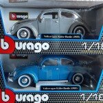 MODELO ESCALA 1/18 VOLKSWAGEN KAFER-BEETLE CON LICENCIA DE FABRICA