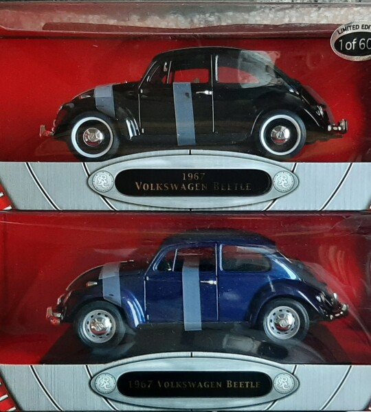 MODELO ESCALA 1/18 1967 VOLKSWAGEN BEETLE Limited Edition
