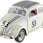 MODELO ESCALA 1/43 HOT WHEELS ELITE VW  HERBIE CON LICENCIA DE FABRICA