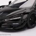 Mini GT 1:64 McLaren 720S LB-Works – Black – MiJo Exclusives - ADVAN LIBERTY WALK