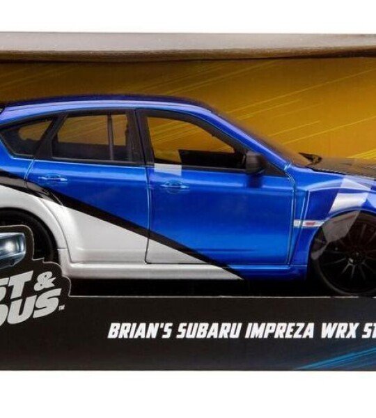 MODELO ESCALA 1/24 BRIAN'S SUBARU IMPREZA WRX STI