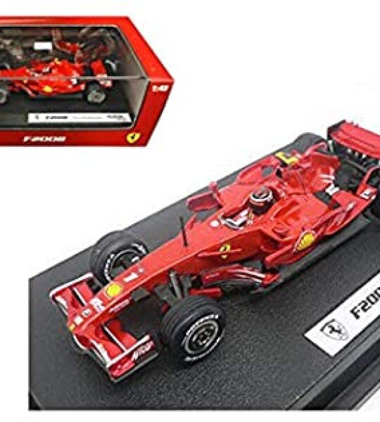 MODELO ESCALA 1:43 Formula 1 Ferrari F2008 Kimi Raikonen (red)