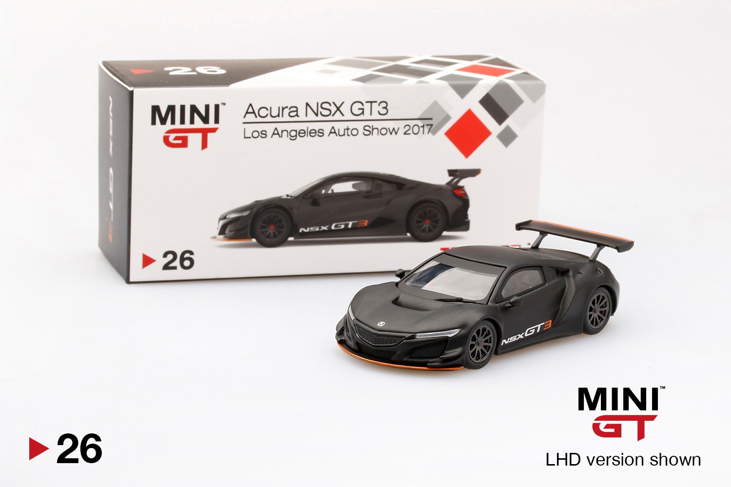MODELO ESCALA 1/64 Acura NSX GT3 Los Angeles Auto Show 2017- HONDA