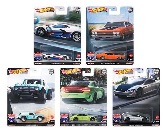 MODELOS ESCALA 1:64 Car Culture 2022 American Scene