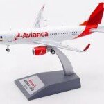 AVION INFLIGHT Avianca / Airbus A319 / N751AV / IF319AV0423 / 1:200