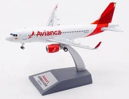 AVION INFLIGHT Avianca / Airbus A319 / N751AV / IF319AV0423 / 1:200