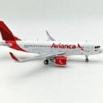 AVION INFLIGHT Avianca / Airbus A319 / N751AV / IF319AV0423 / 1:200