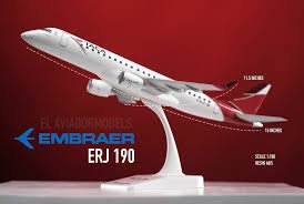 AVION INFLIGHT  TACA / Embraer ERJ-190 / N937TA / TI-BCF / TAI10E190P01 / 1:100