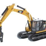MODELO ESCALA 1/64 Caterpillar 320F L Hydraulic Excavator with 5 Work Tools DIECAST MASTERS