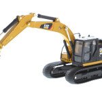 MODELO ESCALA 1/64 Caterpillar 320F L Hydraulic Excavator with 5 Work Tools DIECAST MASTERS