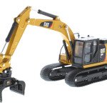 MODELO ESCALA 1/64 Caterpillar 320F L Hydraulic Excavator with 5 Work Tools DIECAST MASTERS