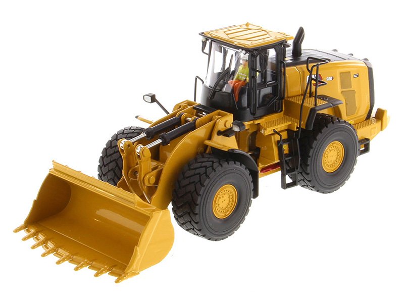 TRACTOR ESCALA 1/50 Caterpillar 980 Wheel Loader - High Line Series CON LICENCIA DE FABRICA