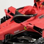 MODELO ESCALA 1/18 HOT WHEELS ELITE SF1000 TUSCAN GP FERRARI LECLERC FORMULA 1