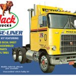 MODELO ESCALA 1/25 Mack Cruise-Liner Semi Tractor Plastic Model Kit - cabezal