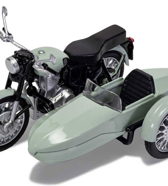 MODELO ESCALA 1/43 Harry Potter - Hagrid's Motorcyle & Sidecar - MOTOCICLETA