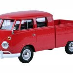 MODELO ESCALA 1/24 Volkswagen Type 2 (T1) Pickup in Red