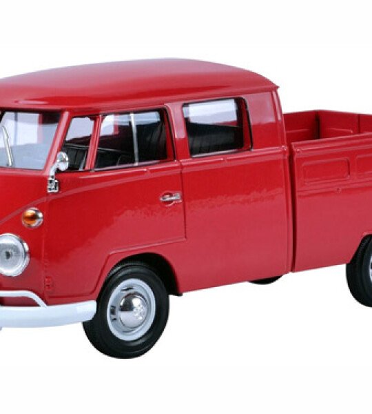 MODELO ESCALA 1/24 Volkswagen Type 2 (T1) Pickup in Red