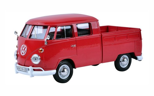 MODELO ESCALA 1/24 Volkswagen Type 2 (T1) Pickup in Red
