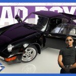 MODELO ESCALA  1:18 1993 Porsche 911 (964) Turbo 3.6 (Black) - BAD BOYS