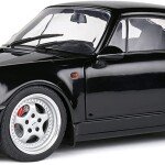 MODELO ESCALA  1:18 1993 Porsche 911 (964) Turbo 3.6 (Black) - BAD BOYS