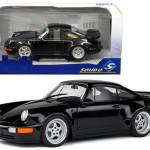 MODELO ESCALA  1:18 1993 Porsche 911 (964) Turbo 3.6 (Black) - BAD BOYS