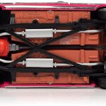 MODELO ESCALA 1:18 Barbie 1957 Chevrolet Bel Air Convertible – Pink – Silver Screen Machines
