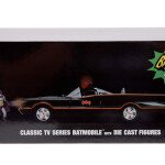 MODELO ESCALA 1:18 Metals - Hollywood Rides - Classic TV Series Batmobile with Working Lights