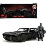MODELO ESCALA 1:18 Batman Batmobile 2022 With Light & Batman Figure – Hollywood Rides