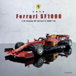 MODELO ESCALA 1/18 HOT WHEELS ELITE SF1000 TUSCAN GP FERRARI S VETTEL FORMULA 1