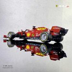 MODELO ESCALA 1/18 HOT WHEELS ELITE SF1000 TUSCAN GP FERRARI S VETTEL FORMULA 1