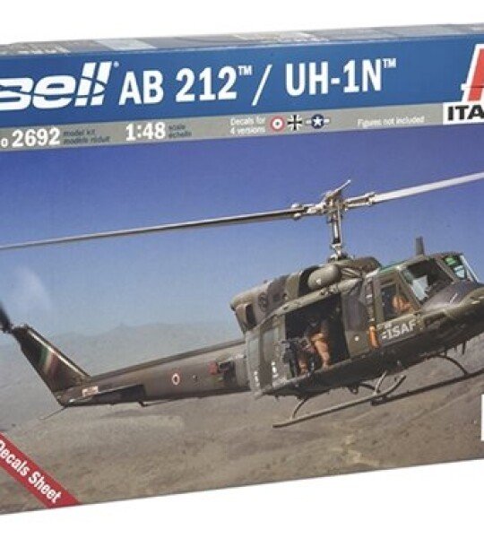 MODELO ESCALA 1/48 BELL 412EP /AB212 / UH1N DE LA FUERZA AEREA DE EL SALVADOR