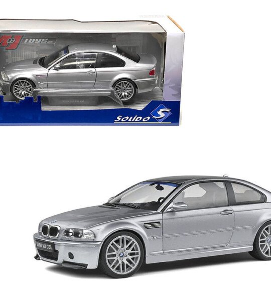 MODELO ESCALA 1:18 2003 BMW E46 CSL Coupe - SOLIDO FRANCE