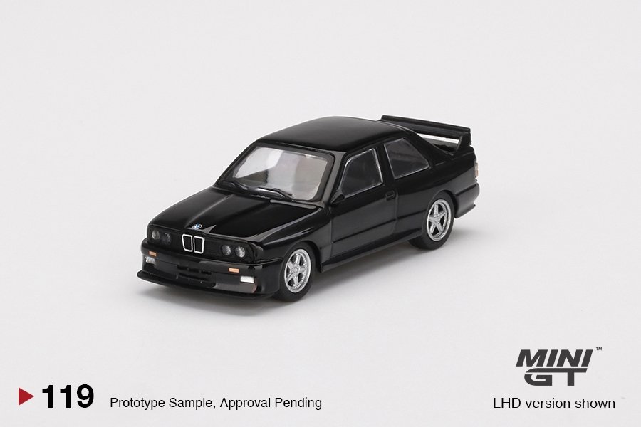 MODELO ESCALA 1/64 BMW M3 AC Schnitzer S3 Sport Black - MINI GT LIMITED EDITION
