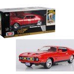 MODELO ESCALA 1:24 James Bond – 1971 Ford Mustang Mach – RED 007