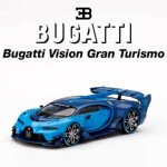MODELO ESCALA 1/64 BUGATTI VISION GRAN TURISMO BL