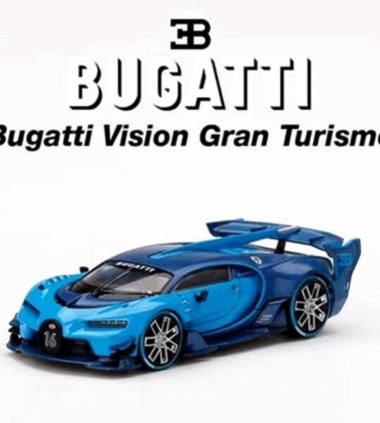 MODELO ESCALA 1/64 BUGATTI VISION GRAN TURISMO BL
