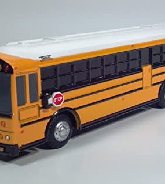 MODELO A ESCALA 1:54 Thomas Saf-T-Liner® HDX School Bus (Yellow/White)