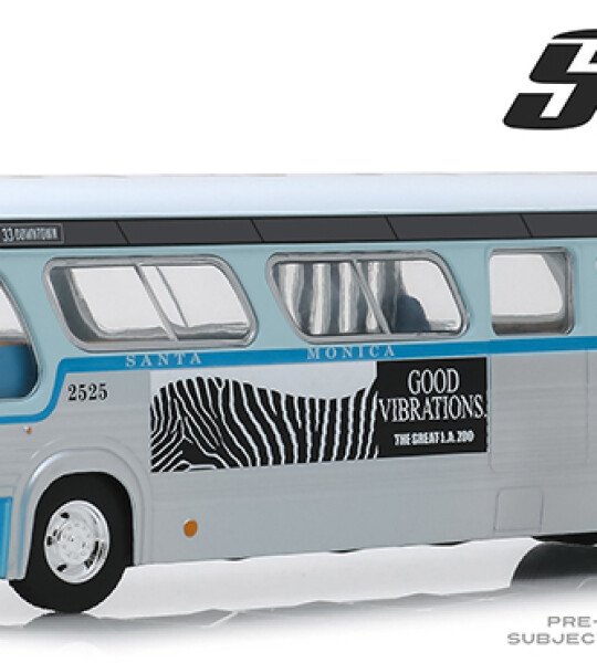 MOCELO ESCALA 1/43 1960s General Motors TDH #2525 Los Angeles, California Downtown Bus - Speed (1994)