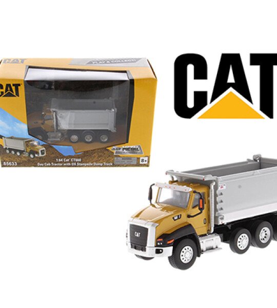 MODELO ESCALA  1:64 CT660 OX Stampede Dump Truck - CAMION VOLTEO CATERPILLAR (VOLQUETA)