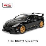 Maisto 1:24 Toyota Celica GT-S – Black – Maisto Design Tokyo Mod