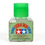 PEGAMENTO TAMIYA EXTRA FINO Extra-Thin Cement 40 ML MADE IN JAPAN Quick Setting Version