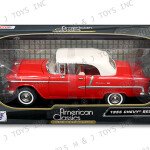 MODELO ESCALA 1:18 American Classic 1955 Chevrolet Bel Air