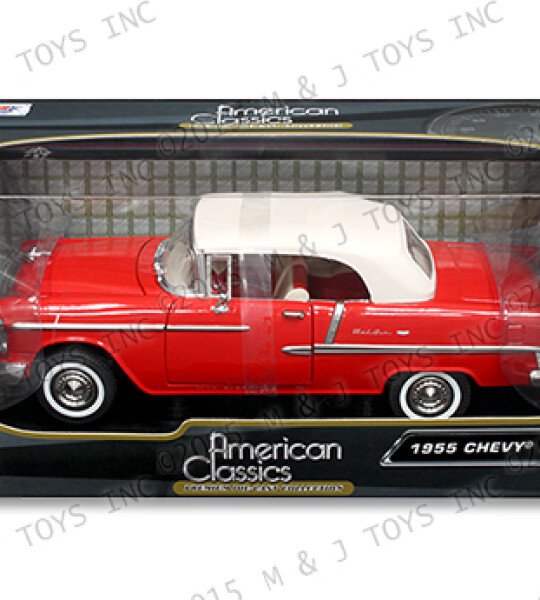 MODELO ESCALA 1:18 American Classic 1955 Chevrolet Bel Air