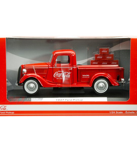 Motor City Classics 1:24 1937 Coca-Cola Ford Pickup – Red